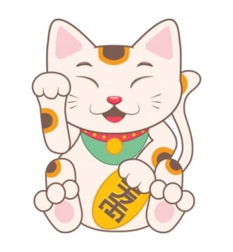 Los 5 mejores amuletos de la suerte, el gato chino